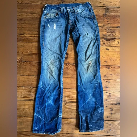 Vintage True religion Bobby jeans made in USA size 30/33 $45 - Picture 2 of 10